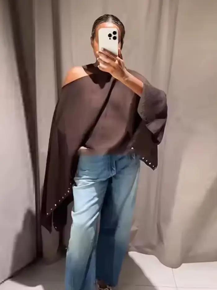 Nouvelle collection Été 2026 : Capes et vestes amples et courtes pour femmes