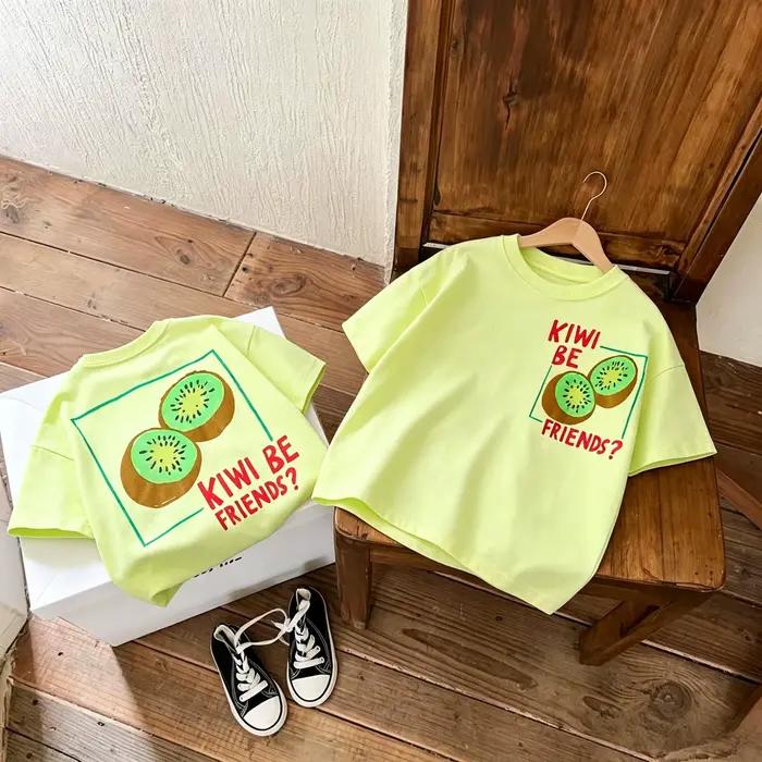 T-shirt d'été double face pour enfants