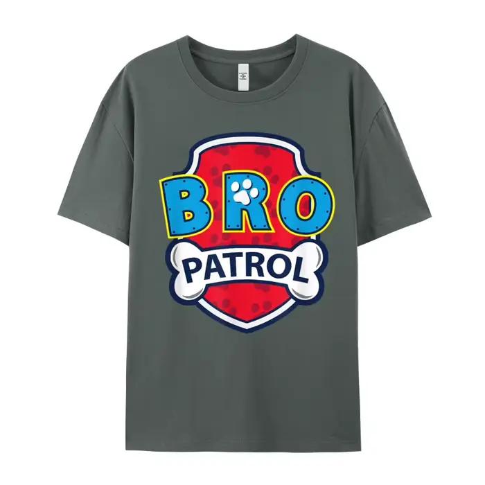 T-shirt à manches courtes et col rond pour hommes, 100% coton, humouristique, groupe de chiens, cadeau pour amoureux des animaux, quatre saisons, style décontracté