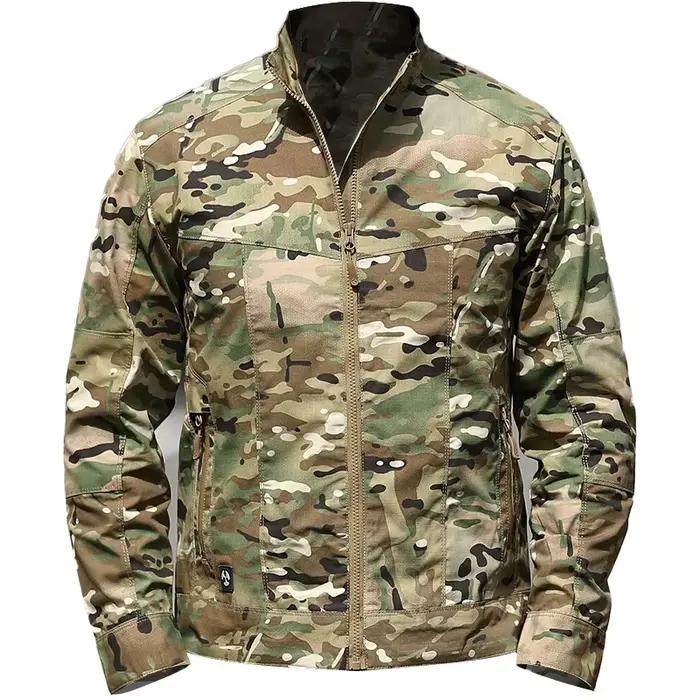 Skip DulJacket-Veste coupe-vent militaire imperméable pour homme, manteau de travail décontracté, vêtements d'escalade, randonnée en plein air, printemps, automne