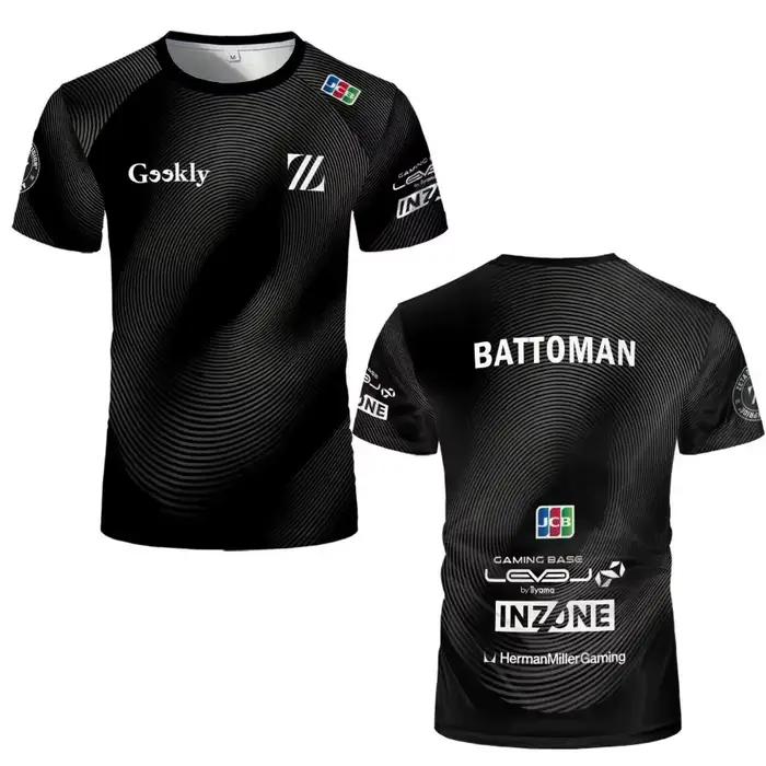 Maillot d'équipe d'e-sport ZETA DIVISION 2026 SITETAMPO – T-shirt unisexe à séchage rapide et respirant