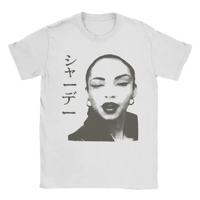 Sade Japanese Tour T-shirt 100% coton pour homme