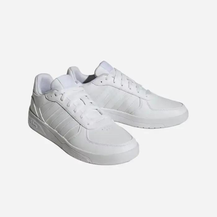 Adidas véritable Courtbeat chaussures de planche légères et résistantes à l'usure pour hommes et femmes JS3011