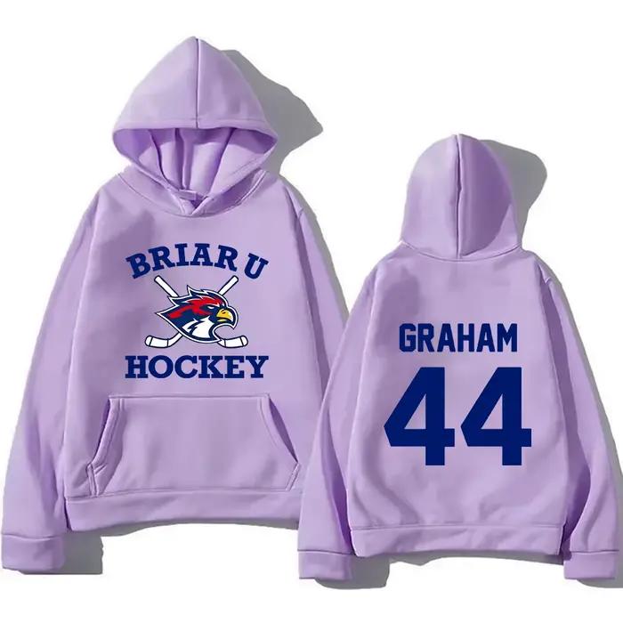 Sweat-shirts à capuche unisexes Off Campus Briar University Hockey