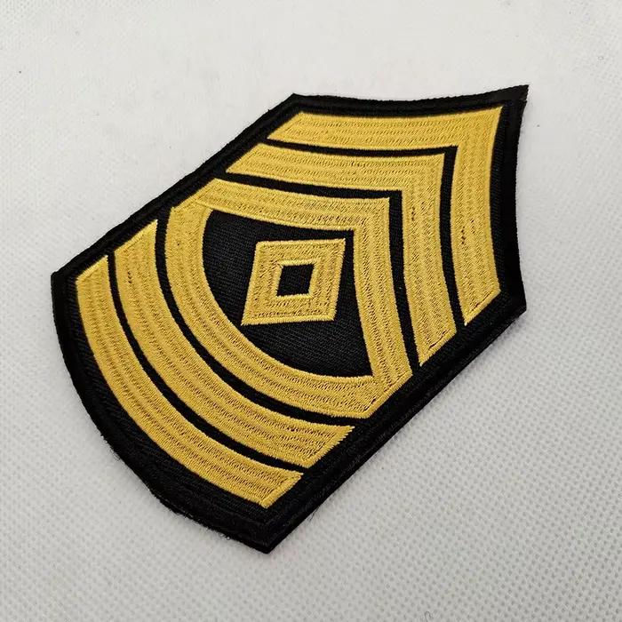 Patchs d'épaule de veste de vol une pièce – Badges brodés élégants pour sacs à dos et manches d'extérieur