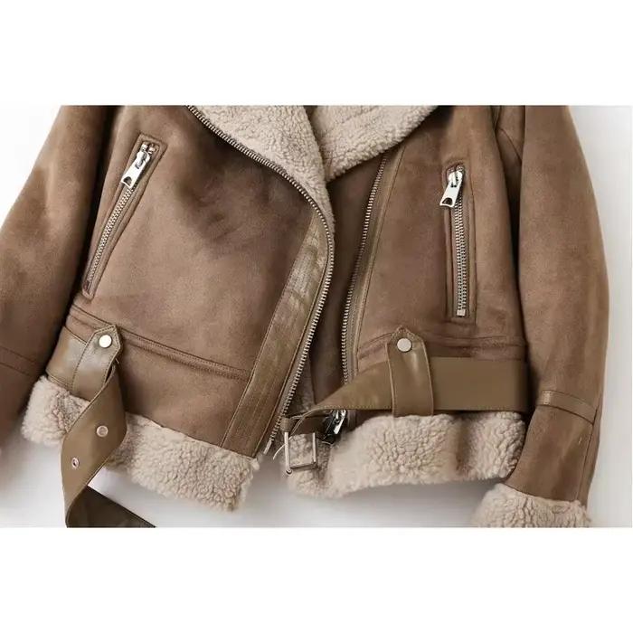 Femmes hiver Faux peau de mouton