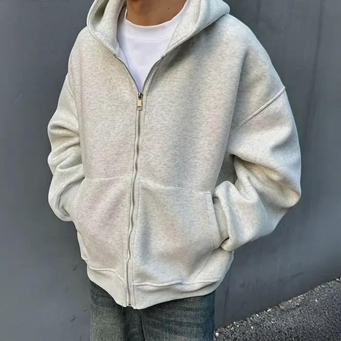 Hommes femmes voyage sweat à capuche avec sac à dos créatif fermeture éclair Cardigan décontracté unisexe léger sac à