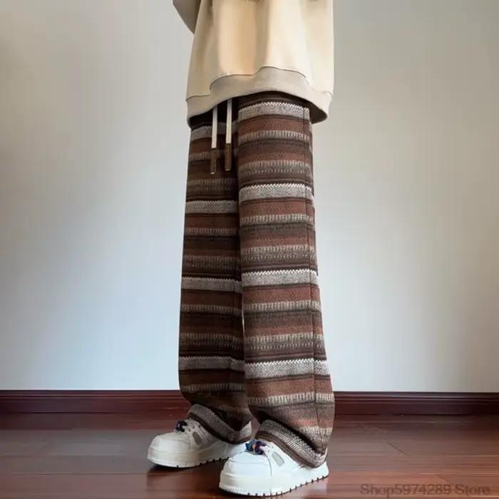 Pantalon à Jambes Larges pour Homme et Femme