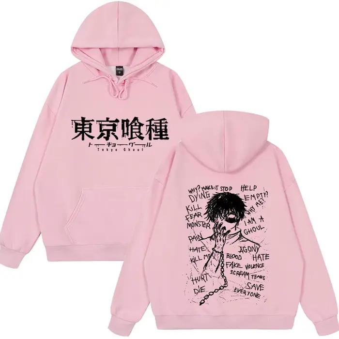 Sweat-shirts à capuche Anime Tokyo Ghoul Ken Kaneki pour hommes et femmes