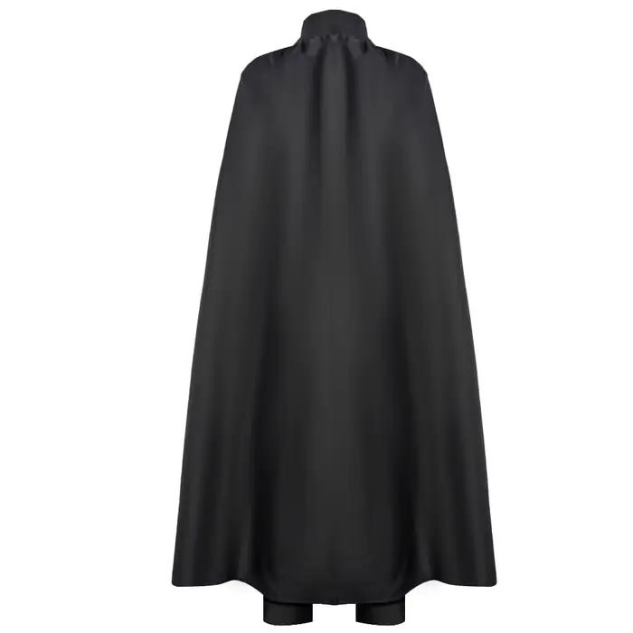 Cape noire uniforme pour cosplay de film