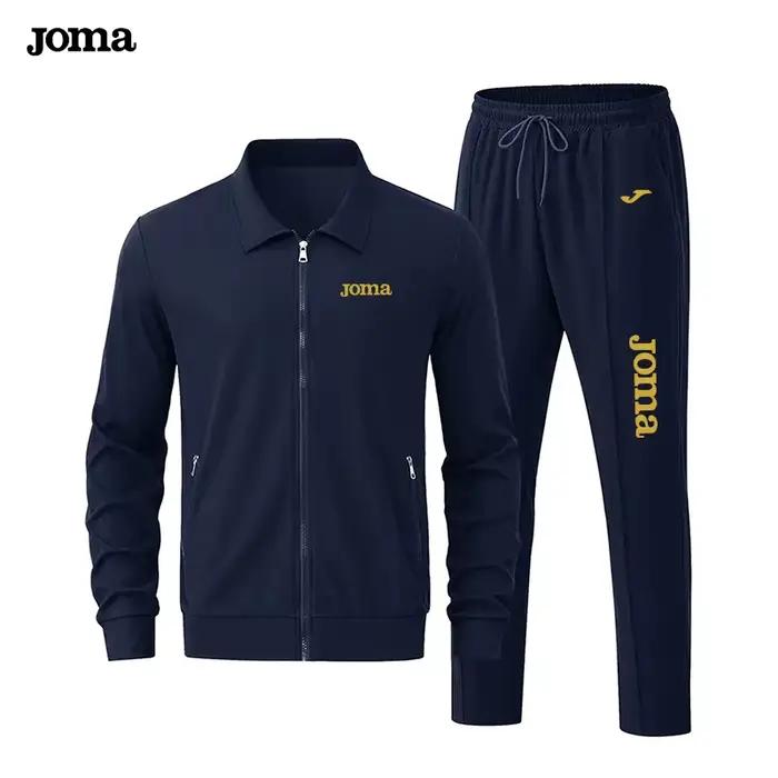 Ensemble de survêtement JOMA en tricot gaufré avec fermeture éclair pour homme