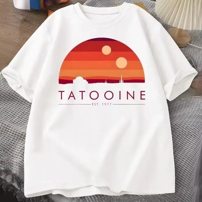 T-shirt Tatooine Sunset pour hommes et femmes
