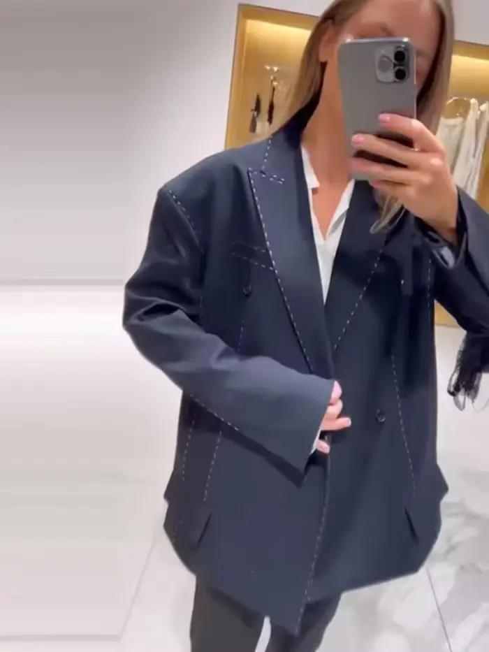 Veste de bureau chic pour femme