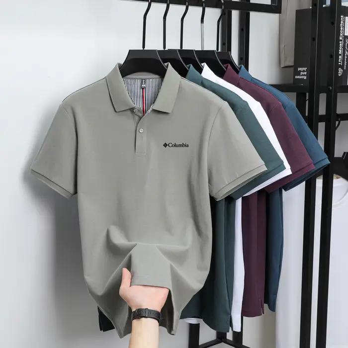 Polo à manches courtes basique pour homme Columbia