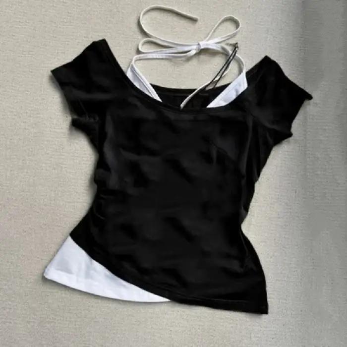 T-shirt manches courtes femme