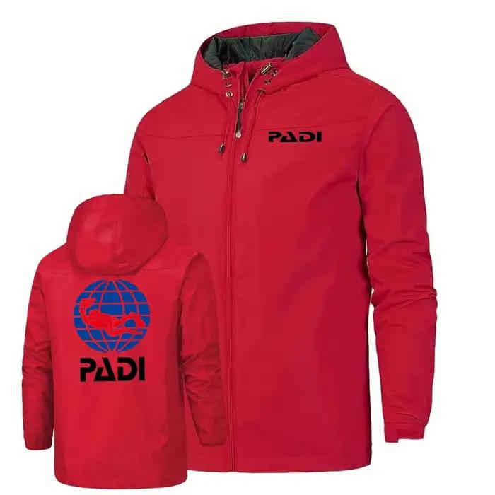 Veste classique chauffeur de plongée Padi Sport coupe-vent vêtements d'extérieur printemps automne randonnée escalade
