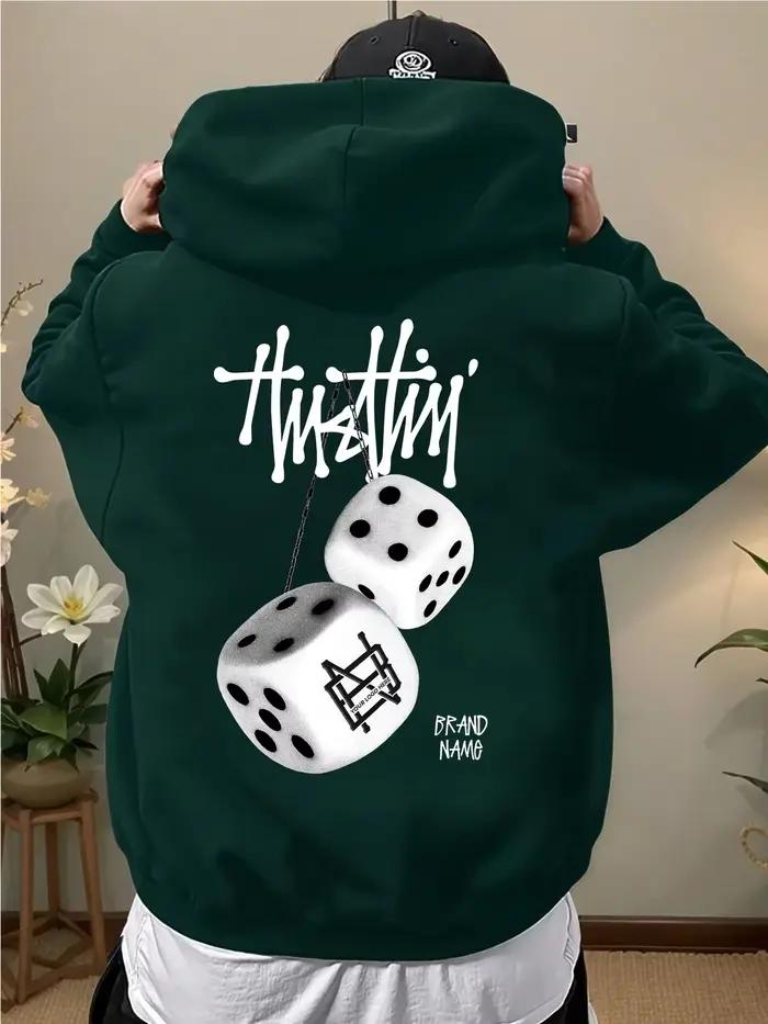 Sweat-shirt à capuche pour homme et femme - Nouveau motif géométrique tendance