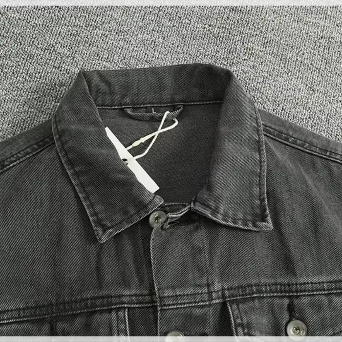 Veste cargo en coton rétro pour hommes