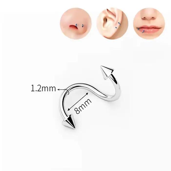 Piercing en Acier Inoxydable pour le Corps