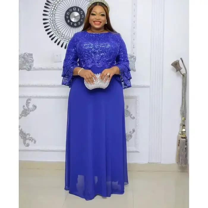 Robes de soirée africaines grande taille pour femmes
