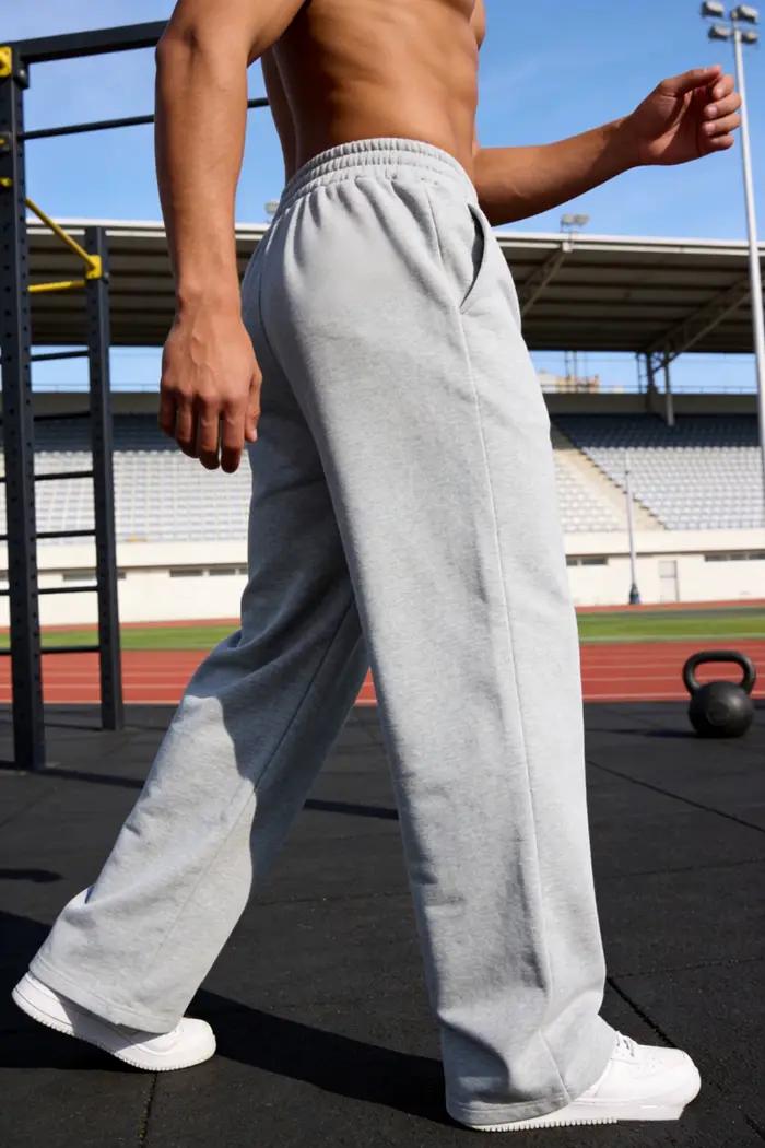 Pantalon de sport décontracté homme polyester ajustement parfait pour l'automne hiver course à pied entraînement activité physique style décontracté confort durable