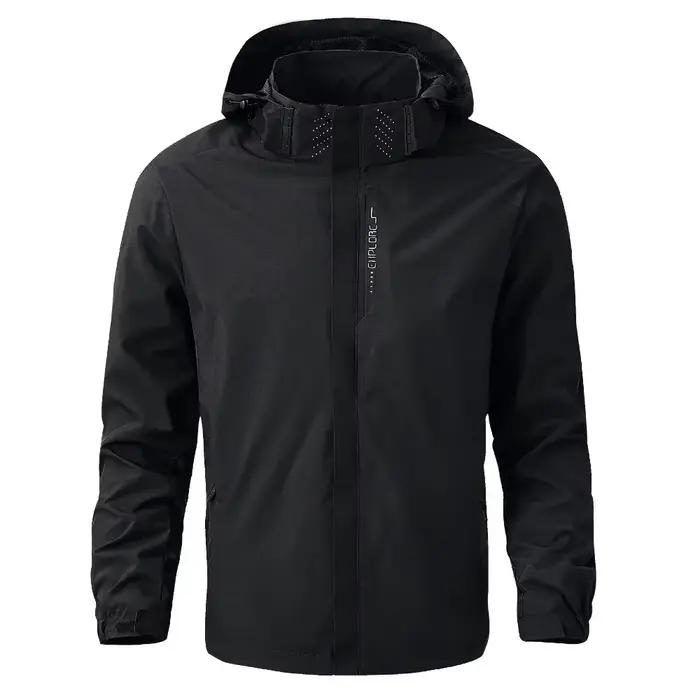 Veste de pluie imperméable légère pour hommes