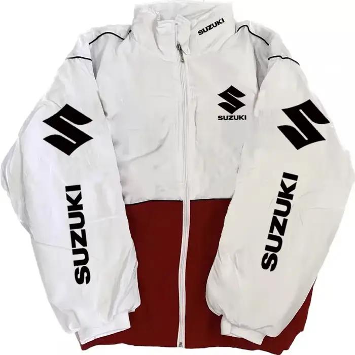 Blouson de moto Suzuki Racing tendance pour homme et femme