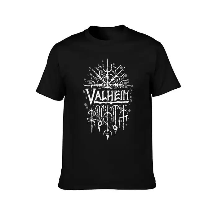 Valheim T-Shirt t-shirts drôles coton homme T-Shirt concepteur T-Shirt