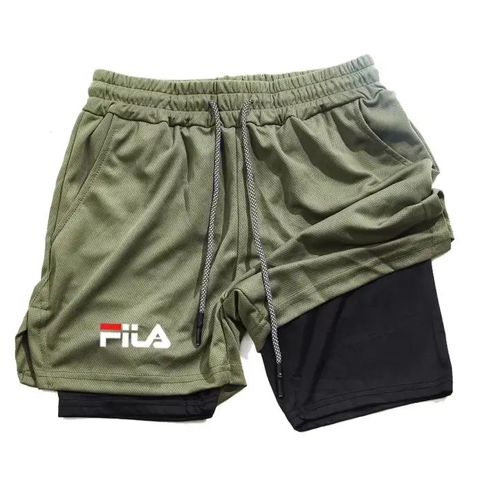 Pantalons de jogging à double couche