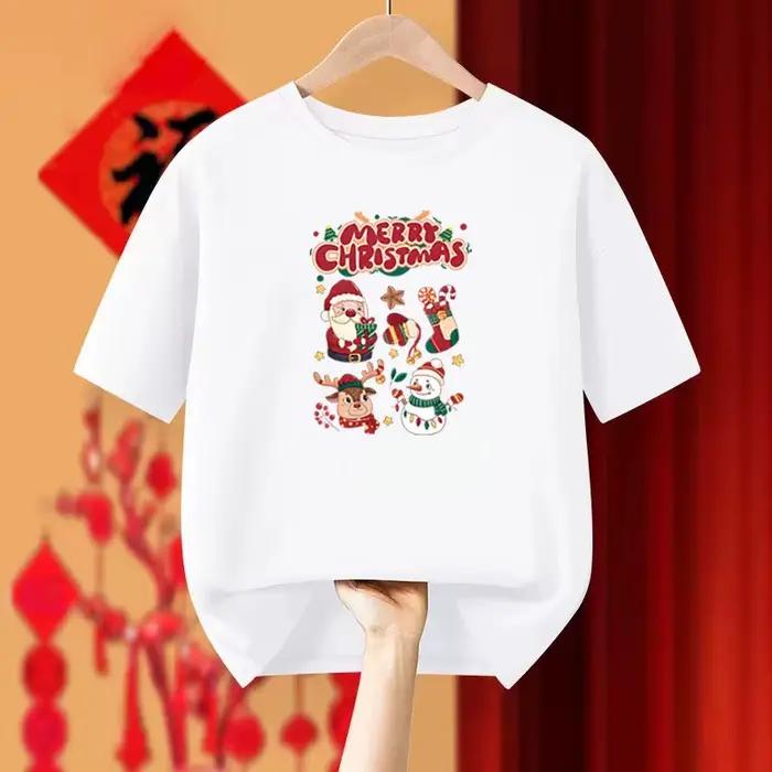 T-shirt féminin pur coton décontracté avec dessins animés pour sorties estivales et après-midi au parc occasions spéciales