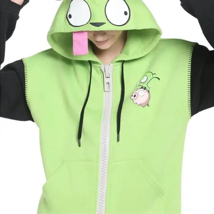 Sweat à Capuche Motif Dessin Animé Mignon Harajuku Y2K Hip Hop Décontracté Nouvelle Collection Coton Polyvalent Femmes Hommes