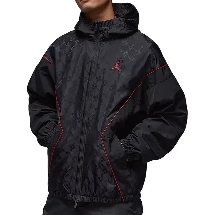 Veste de sport respirante Nike JORDAN pour hommes, beige, avec capuche, pour course et entraînement, idéale pour les marathons et les sorties sportives