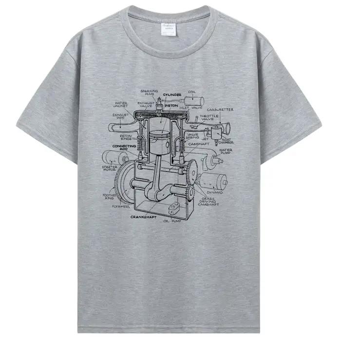T-shirt graphique Carguy pour hommes