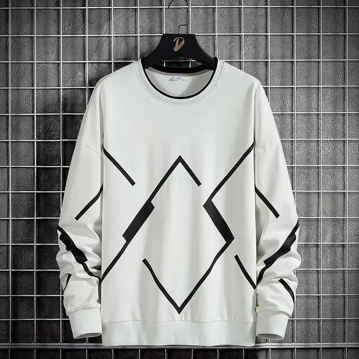 Sweat-shirt à manches longues pour homme