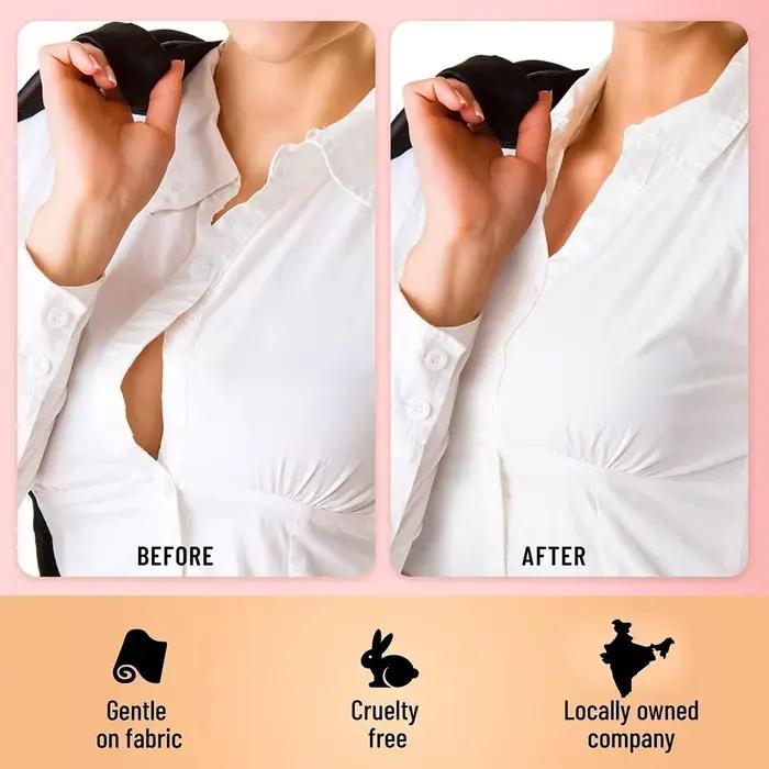 Ruban adhésif double face pour femme, tissu transparent invisible, vêtements et corps toute la journée, mode, 100 bandes