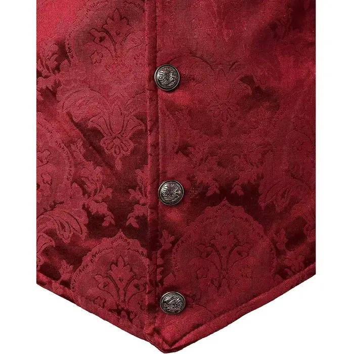 Veste Gotinc Gilet de costume victorien pour homme Steampunk