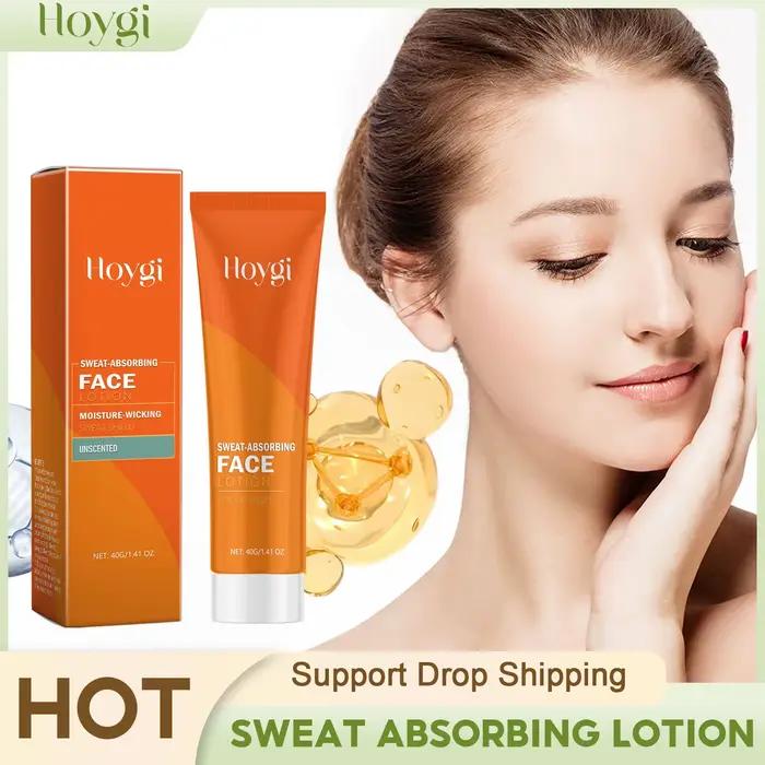Lotion absorbant la sueur pour le contrôle de l'huile du visage