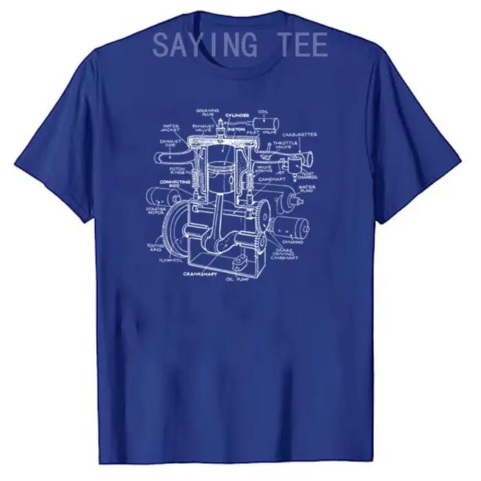 T-shirt graphique Carguy pour hommes