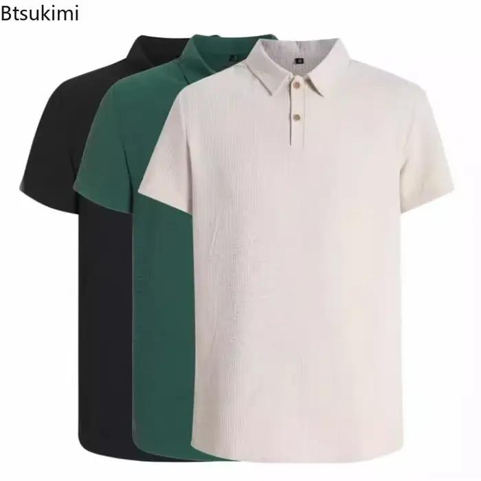 Polo homme uni slim de qualité supérieure