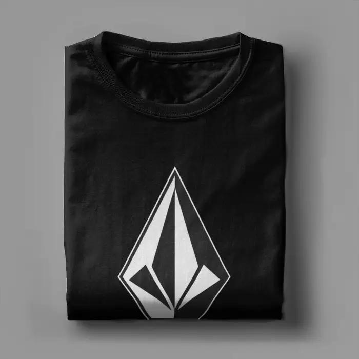 Volcoms T-Shirt été 100% coton t-shirts pour hommes loisirs Logo personnalisé