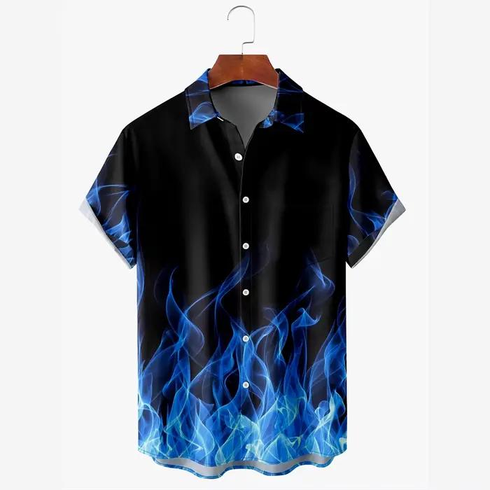 Chemises pour hommes Flame