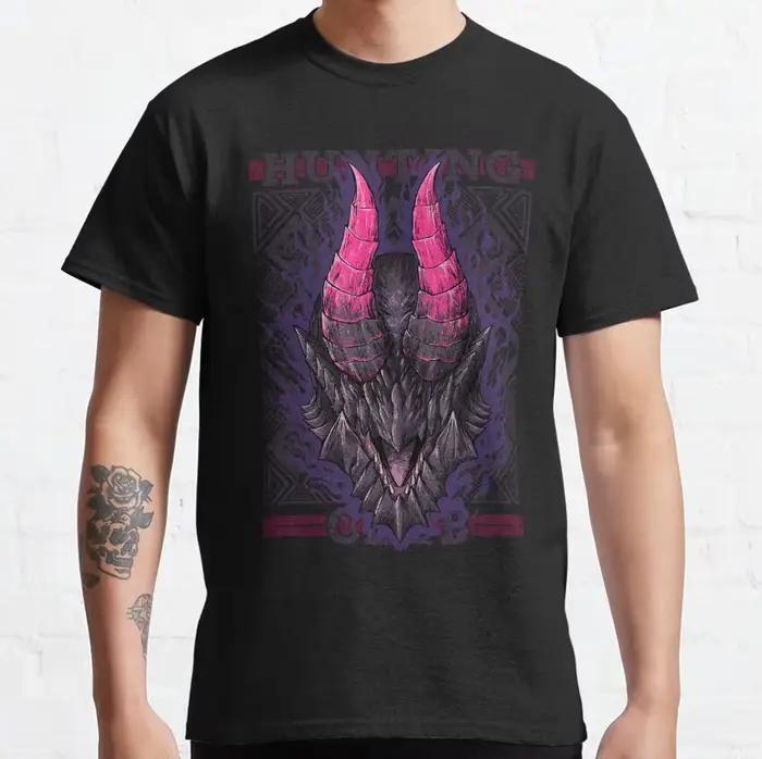 T-shirt Catzilla Dark Eclipse Hunter pour hommes, impression numérique, drap fin, quatre saisons, confort maximal, évacuation de l'humidité, quotidien, occasions spéciales