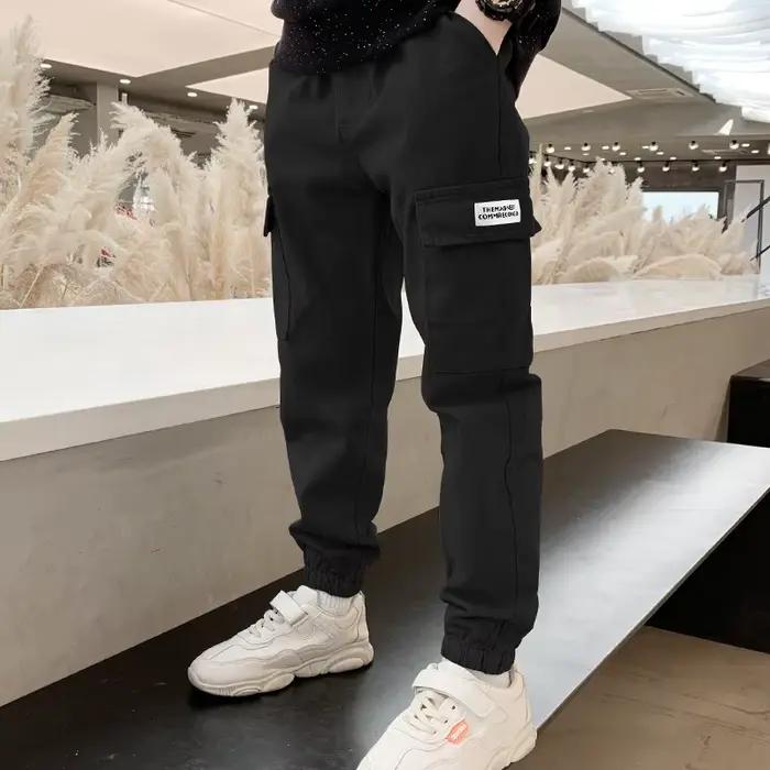 Pantalons Cargo épais pour garçons