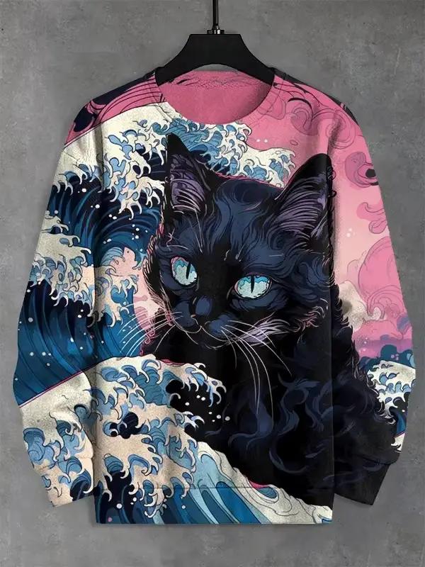 Sweat à capuche japonais pour hommes