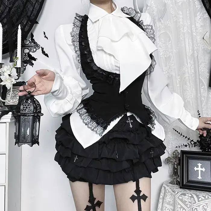 Haut Corset Vintage en dentelle pour femmes