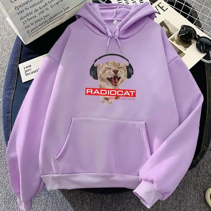 Radihead Radiocat-Sweats à capuche à manches longues pour hommes et femmes