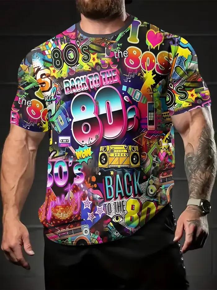 T-Shirt manches courtes col rond pour hommes