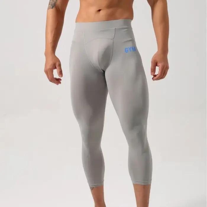 Pantalon de sport serré sept demi pour hommes