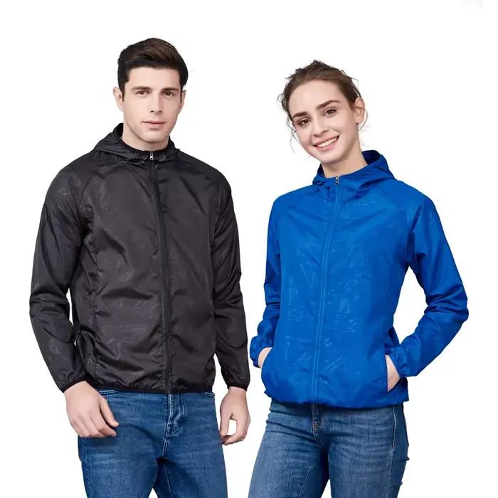 JNLN unisexe randonnée veste hommes femmes imperméable à séchage rapide Camping coupe-vent en plein air Trekking pêche manteau de pluie Anti UV vêtements