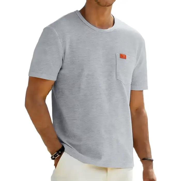 T-shirt uni pour homme